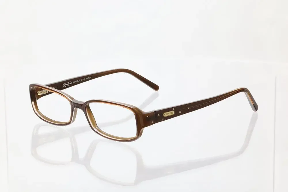 Coach Blondelle 49-18-135mm (2033) Brown Eyeglass FRAMES ONLY - GOOD CONDITION